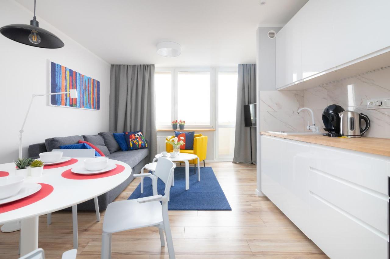 Beautiful 2 Rooms Flat With Balcony Warsaw Exterior photo